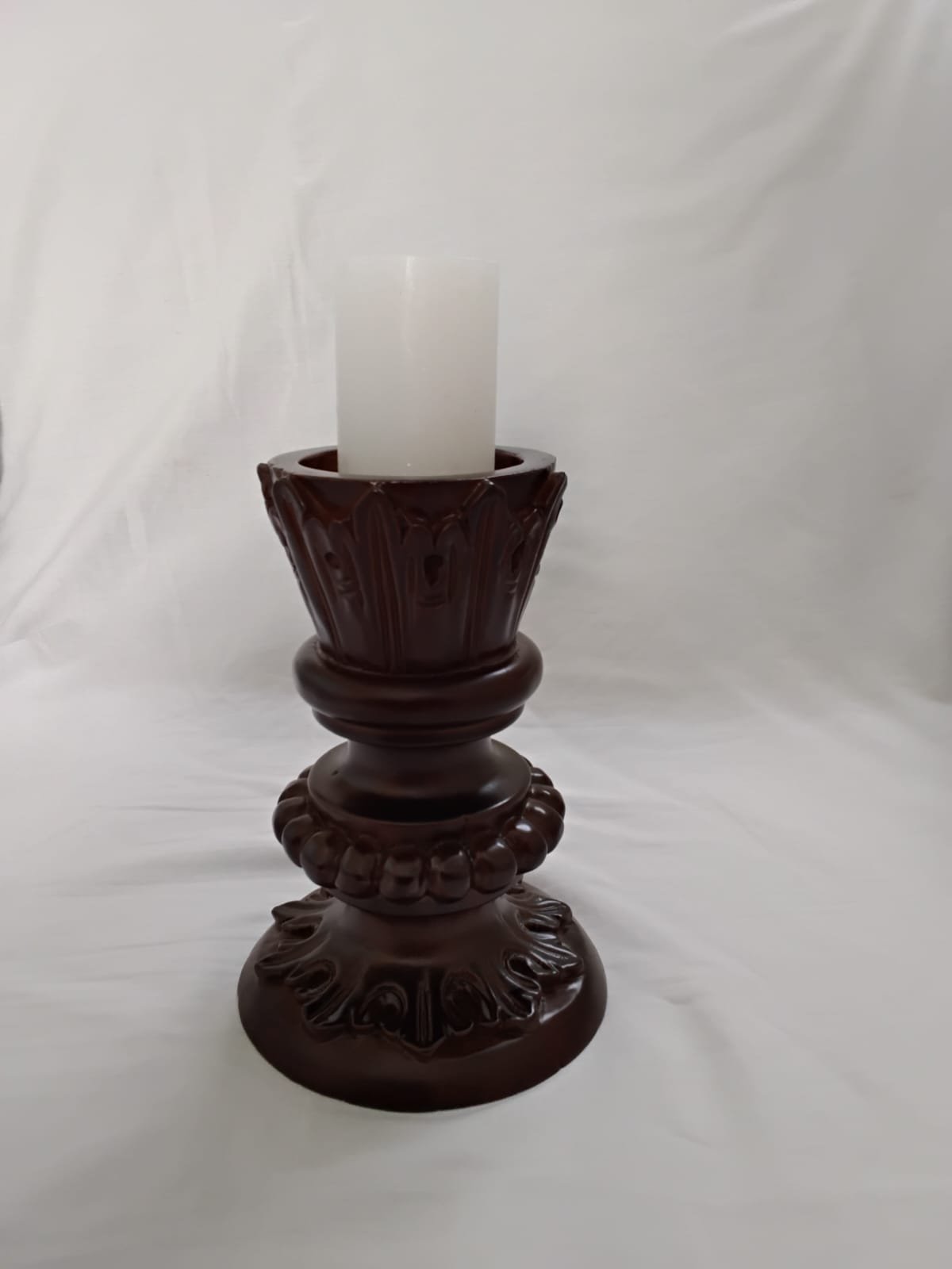 Wooden Small Candle Stand